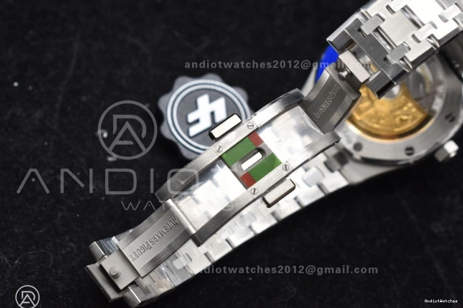 SA3120 1030 Dial Royal Best 37mm Gray SS on 1:1 Textured SS Bracelet Oak Edition Clone Super 15450 MultiPurpose ZF 0910